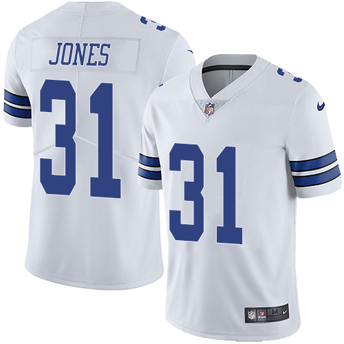2019 men Dallas Cowboys #31 Jones white Nike Vapor Untouchable Limited NFL Jersey->dallas cowboys->NFL Jersey